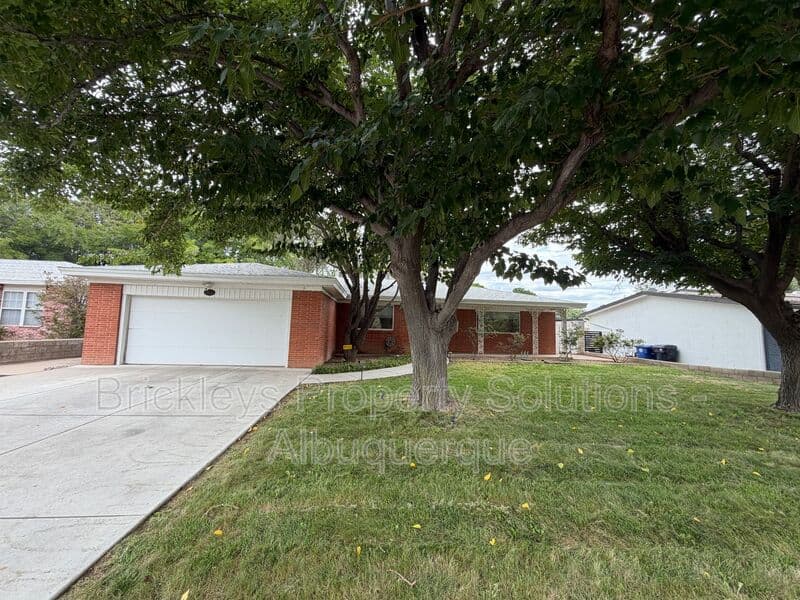 3-bedroom 2-bath home at 2808 Charleston St NE for $2,500/mo managed by Brickleys Property Solutions Albuquerque
