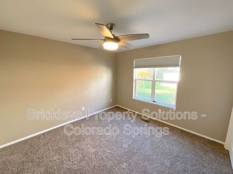 3-bedroom 2.5-bath home at 1742 Victorian Pt for $2,338/mo total (includes $2,300 base rent + $38 required Tenant Benefit Package) managed by Brickleys Property Solutions Colorado Springs — photo 32 of 36