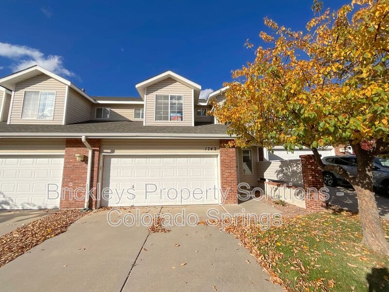 3-bedroom 2.5-bath home at 1742 Victorian Pt for $2,338/mo total (includes $2,300 base rent + $38 required Tenant Benefit Package) managed by Brickleys Property Solutions Colorado Springs — photo 1 of 36