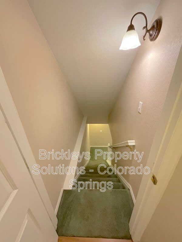 4-bedroom 3.5-bath home at 6160 Jaffee Ct for $2,500/mo managed by Brickleys Property Solutions Colorado Springs — photo 39 of 45