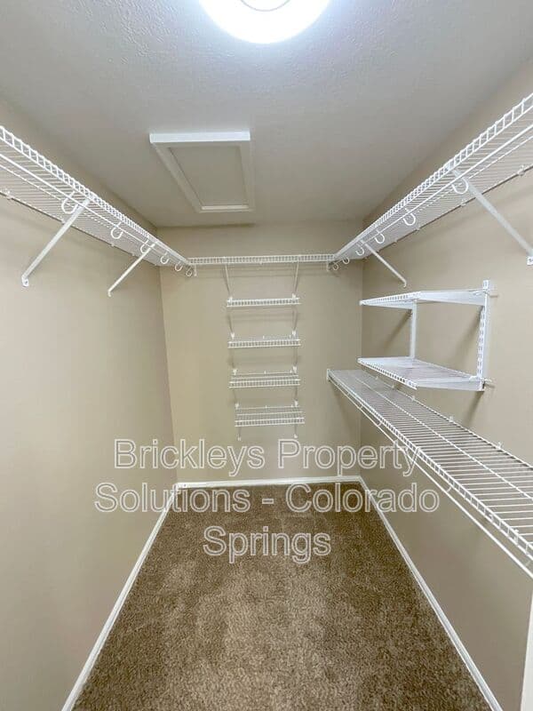 3-bedroom 2.5-bath home at 1742 Victorian Pt for $2,338/mo total (includes $2,300 base rent + $38 required Tenant Benefit Package) managed by Brickleys Property Solutions Colorado Springs — photo 29 of 36