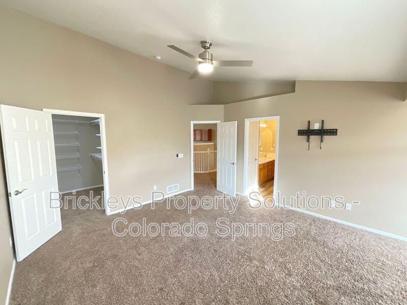 3-bedroom 2.5-bath home at 1742 Victorian Pt for $2,338/mo total (includes $2,300 base rent + $38 required Tenant Benefit Package) managed by Brickleys Property Solutions Colorado Springs — photo 28 of 36