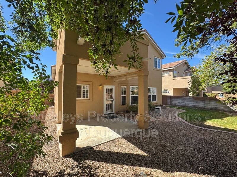 4-bedroom 3-bath home at 7131 Wild Olive Ave NE for $2,900/mo managed by Brickleys Property Solutions Albuquerque — photo 37 of 38