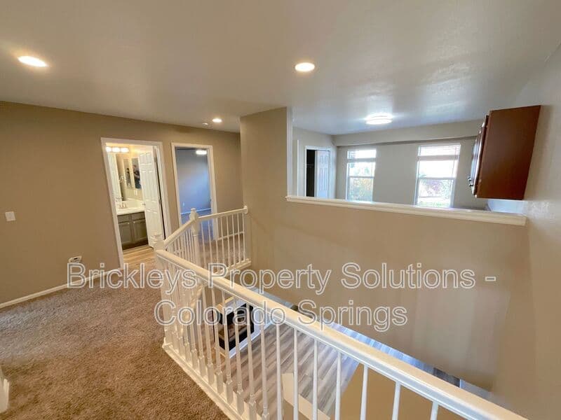 3-bedroom 2.5-bath home at 1742 Victorian Pt for $2,338/mo total (includes $2,300 base rent + $38 required Tenant Benefit Package) managed by Brickleys Property Solutions Colorado Springs — photo 23 of 36