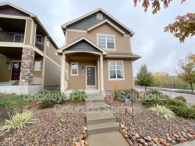 3-bedroom 2.5-bath home at 2401 Ellingwood Dr for $2,233/mo total (includes $2,195 base rent + $38 required Tenant Benefit Package) managed by Brickleys Property Solutions Colorado Springs — photo 1 of 40
