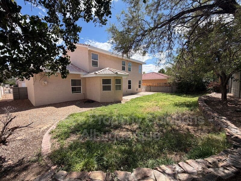 4-bedroom 2.5-bath home at 10331 Dunbar St NW for $2,300/mo managed by Brickleys Property Solutions Albuquerque — photo 41 of 43
