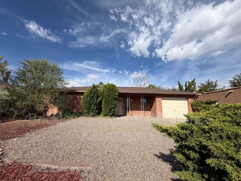 3-bedroom 2-bath home at 9937 Clearwater St. NW for $1,900/mo managed by Brickleys Property Solutions Albuquerque