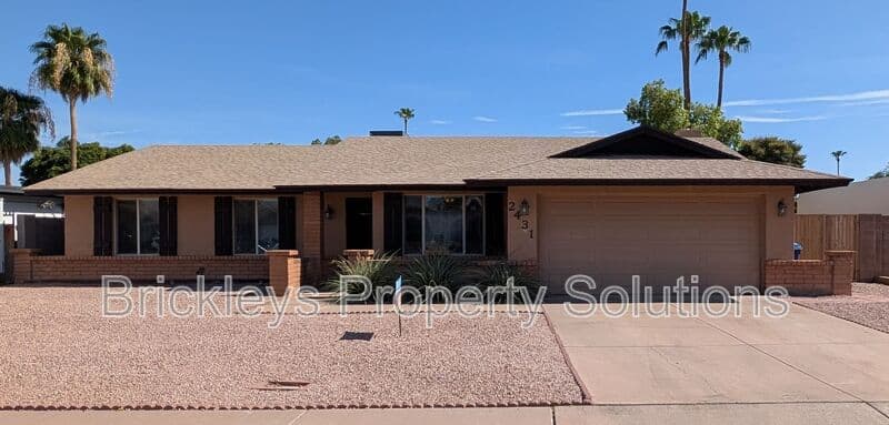 3-bedroom 2-bath home at 2431 W Plata Ave for $2,250/mo managed by Brickleys Property Solutions East Valley Phoenix
