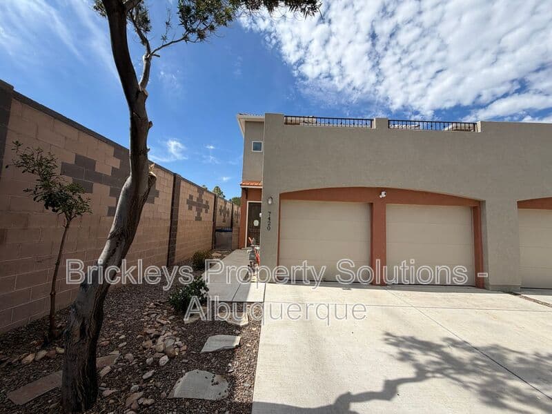 4-bedroom 2.5-bath home at 7420 Tangerine Court NE for $2,450/mo managed by Brickleys Property Solutions Albuquerque